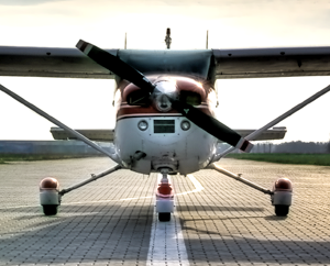 lot widokowy samolotem