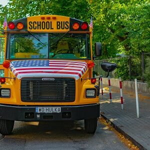 school bus party we wrocławiu