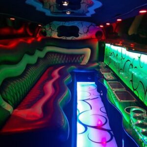 wynajem limuzyny w krakowie - wnętrze